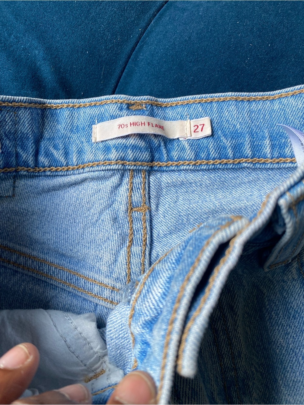 LEVIS FLARE JEANS - Picture 11 of 13